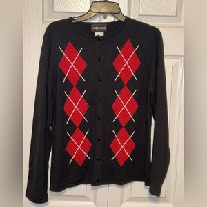 Sag Harbor Womans Cardigan Size L‎